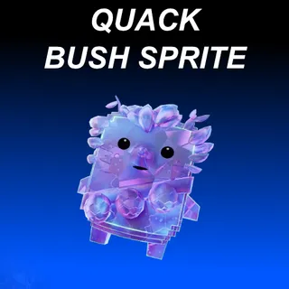 Quack Bush Sprite