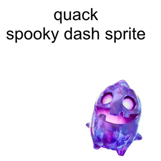 Quack Spooky Dash Sprite