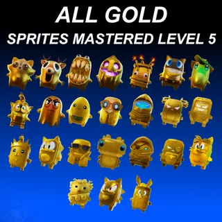 All Gold Sprites