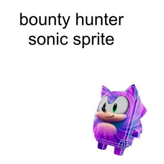 Bounty Hunter Sonic Sprite