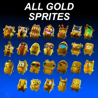 All Gold Sprites