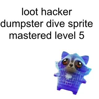 Loot Hacker Dumpster Dive Sprite