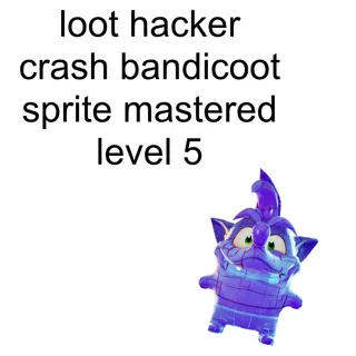 Loot Hacker Crash Bandicoot Sprite