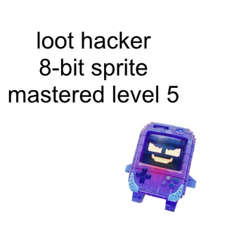 Loot Hacker 8-Bit Sprite