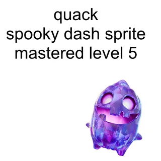 Quack Spooky Dash Sprite