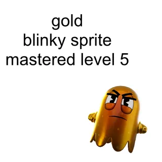 Gold Blinky Sprite