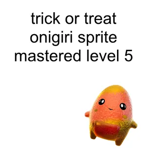 Trick Or Treat Onigiri Sprite