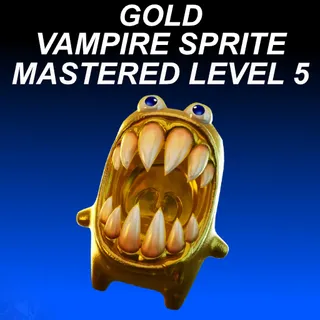Gold Vampire Sprite
