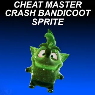 Cheat Master Crash Bandicoot Sprite