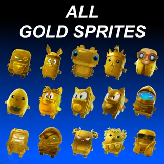 All Gold Sprites