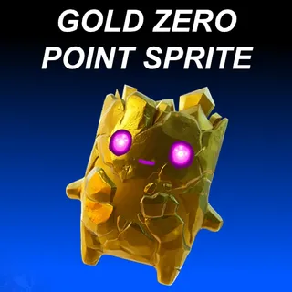 Gold Zero Point Sprite