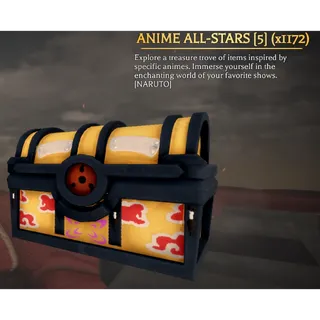 Anime All-Stars [5] Naruto Chest X100 (Bulk Pack) - Exclusive Anime Cosmetics | SHOP SHINO