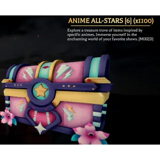 Anime All-Stars [6] Chest (Bulk Pack) - Exclusive Anime Cosmetics | SHOP SHINO