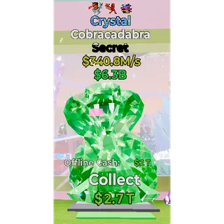 COBRACADABRA CRYSTAL 340.8M/s 3 TRAIT - FORTNITE STEAL THE BRAINROT