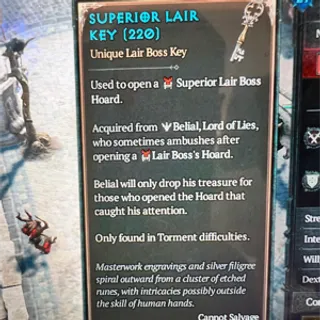 S15 Superior Key*100