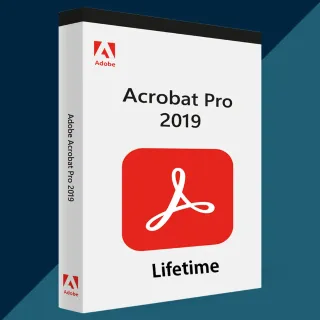 ADOBE ACROBAT PRO DC 2019 (Lifetime / 1 PC) Key