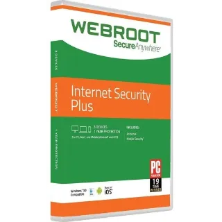 Webroot Internet Security Plus 2 years / 3 device