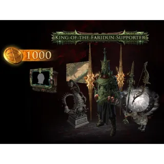 King of the Faridun Supporter Pack Path of Exile 2