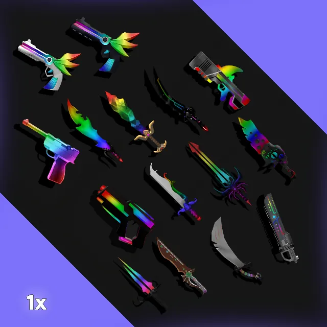 Mm2 Chroma Set Roblox Game Items Gameflip