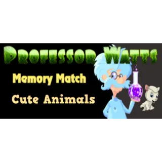 Professor Watts Memory Match: Cute Animals 