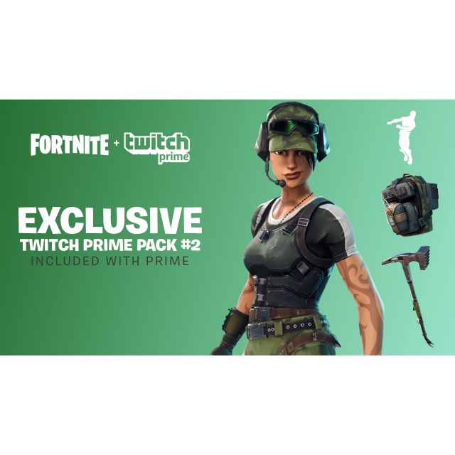 Fortnite Skin Twitch Prime Loot Instant delivery (Global