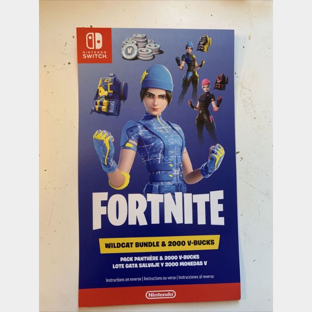 Wildcat bundle fortnite код купить