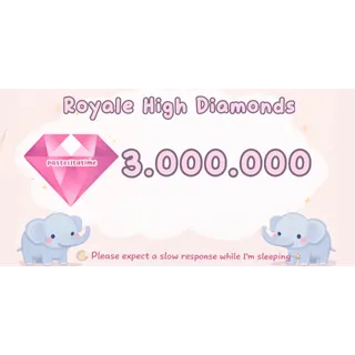 Royale High Diamonds x3M