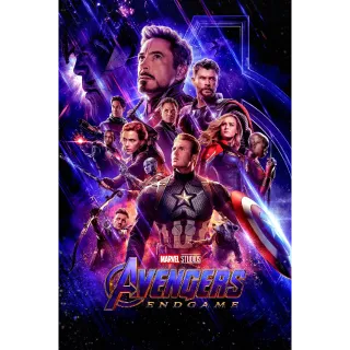 Avengers: Endgame (4k) (MUST REDEEM AT DISNEYMOVIEREWARDS ONLY) 