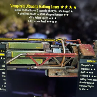 V/E/15/Sat Ult Gat Laser