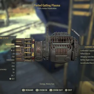 Full Mod Gatling Plasma