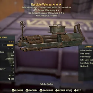 Legacy Resolute Veteran