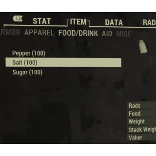 100 Salt, Pepper and Sugar