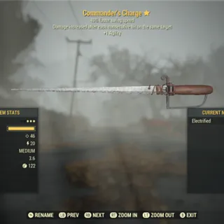 Commander’s Charge Sword