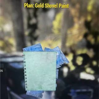 x2 Gold Shovel Paints