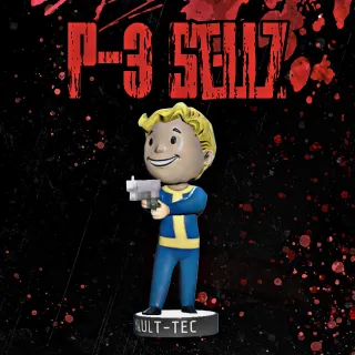 500 Small Gun Bobbleheads