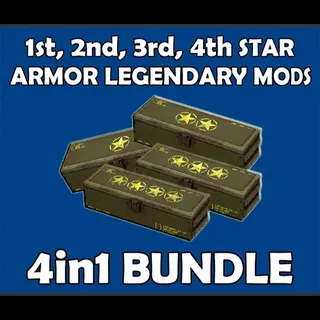 ANY 20X 1-4 ⭐️ Legendary Armor Box Mods OF YOUR CHOICE