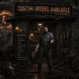 CUSTOM ORDERS AVAILABLE