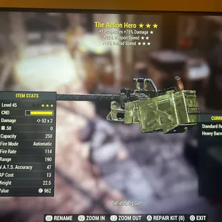 The Action Hero Survival Legacy .50 Cal