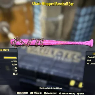 Pink Baseball Bat