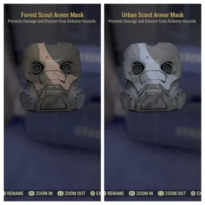 Forest/Urban Scout Mask