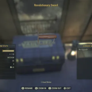 Legacy Unrolled Bladeless Revolutionary Sword