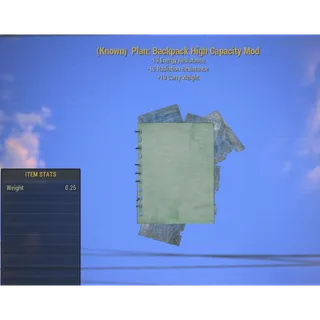 20 High Capacity Backpack Mod Plans