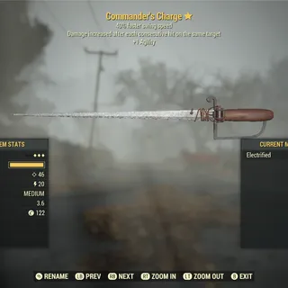 Commander’s Charge Sword