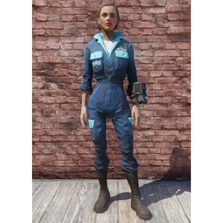 White Powder Jumpsuit