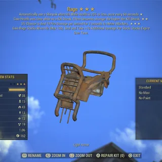 NEW Rage Chest Piece