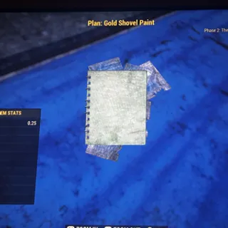 Gold Shovel Paint
