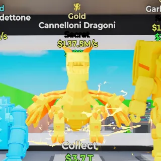 Gold Dragon w/ Lightning Trait