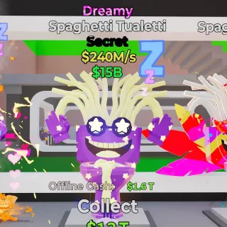 Dreamy Spaghetti Tualetti