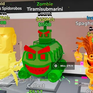 Zombie Tiramisubmarini