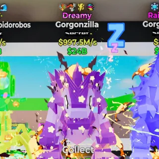 997.5M/s Dreamy Gorgonzilla w/ 4 traits